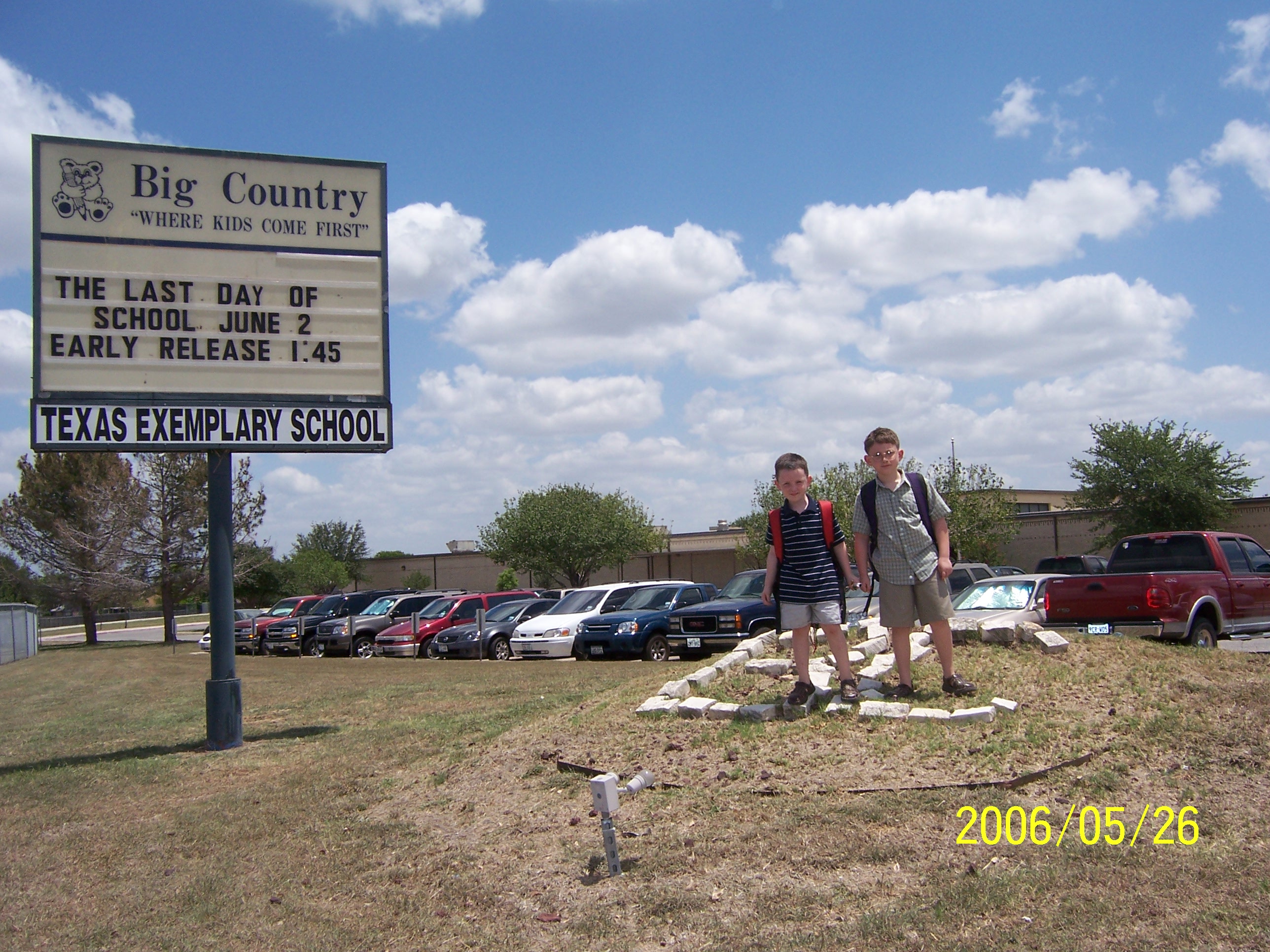 Our last day of school 2006.JPG